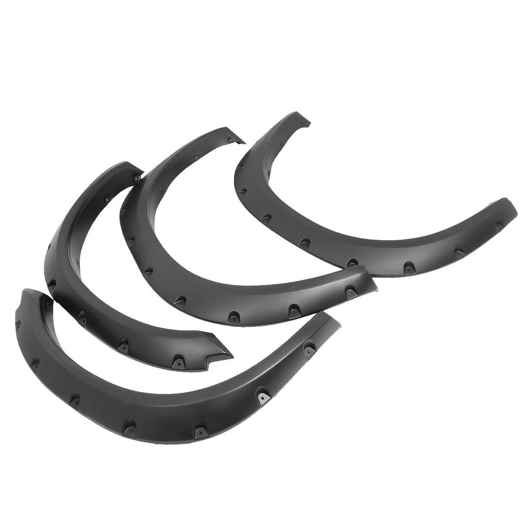 09-18 Dodge Ram 1500 Pocket-Riveted Style Wheel Flares Textured