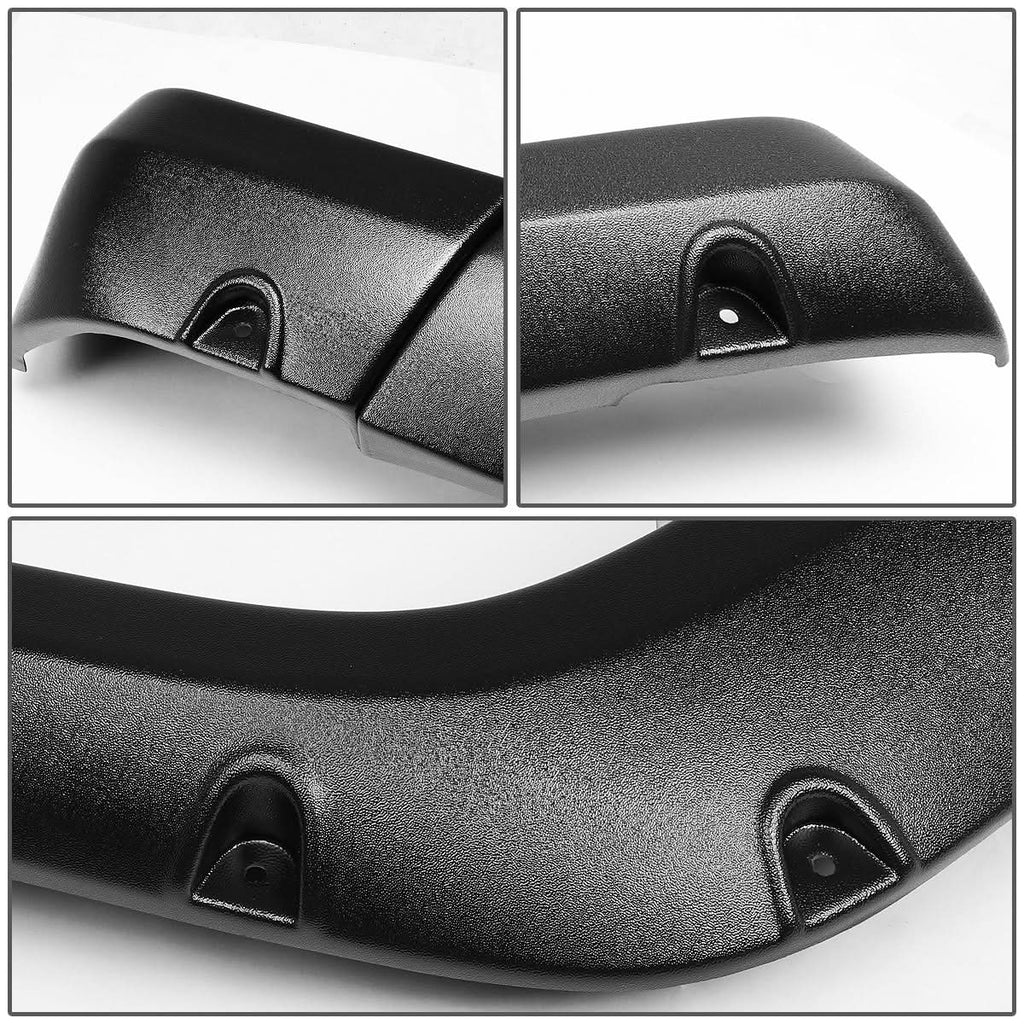 07-14 FJ Cruiser Pocket-Riveted Style Wheel Flares - Glossy Black