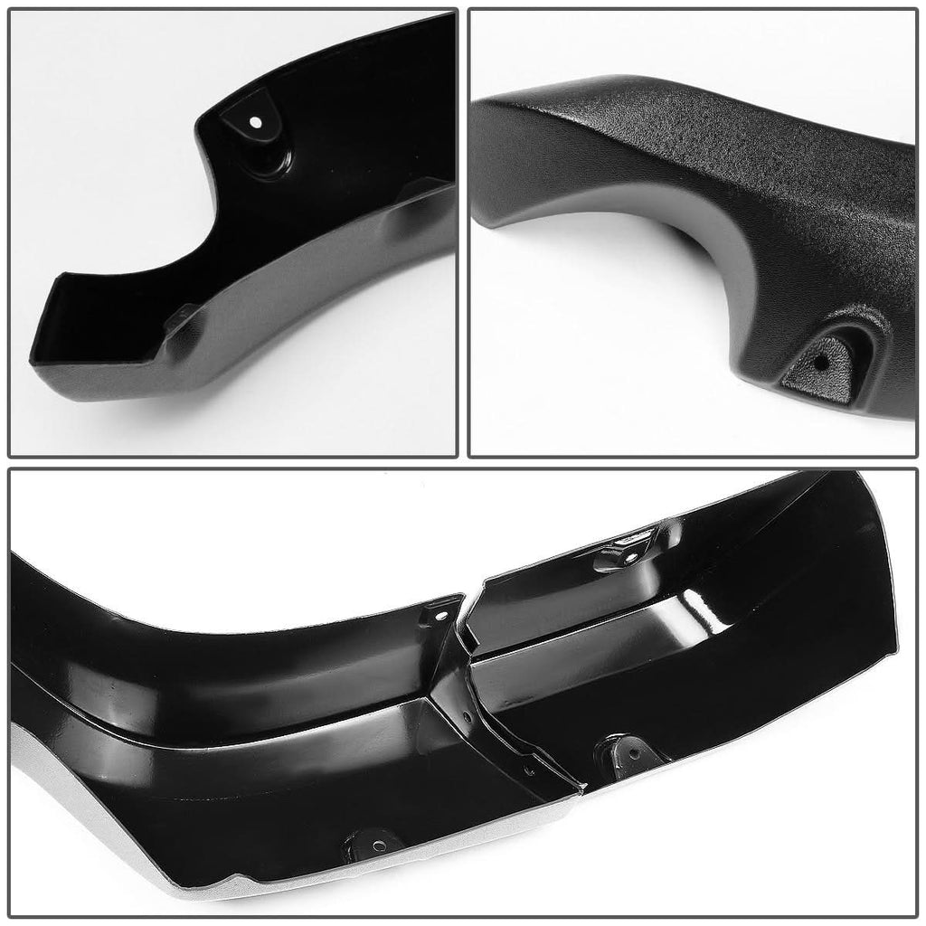 07-14 FJ Cruiser Pocket-Riveted Style Wheel Flares - Glossy Black