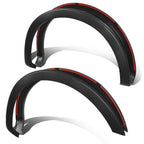 2009-2014 Ford F-150 Smooth Wheel Flares - Black