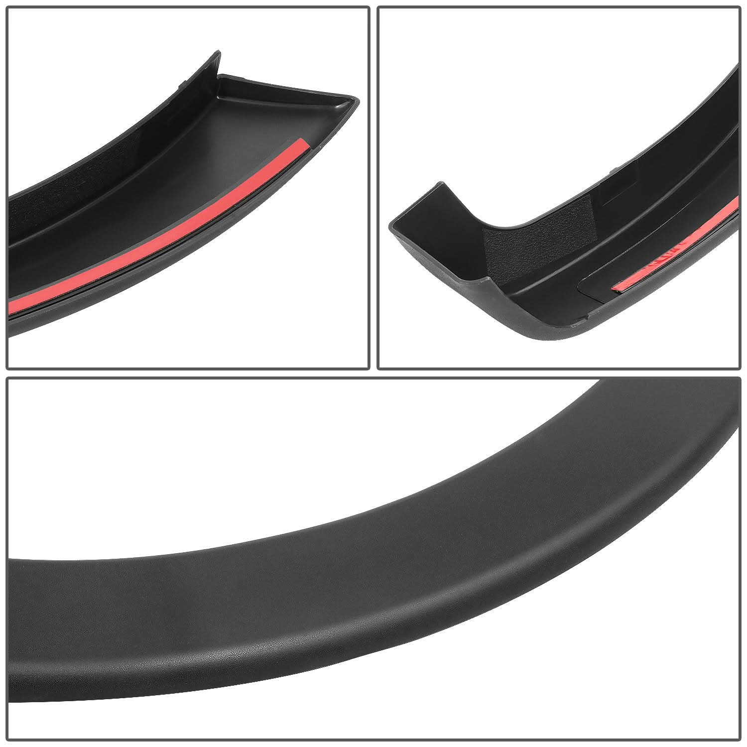 2009-2014 Ford F-150 Smooth Wheel Flares - Black