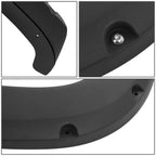 2007-2013 GMC Sierra 1500 Tidal Style Fender Flares 4PC Pocket Rivet
