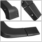 2014-2019 Chevrolet Silverado Wheel Flares 4pc Matte Black