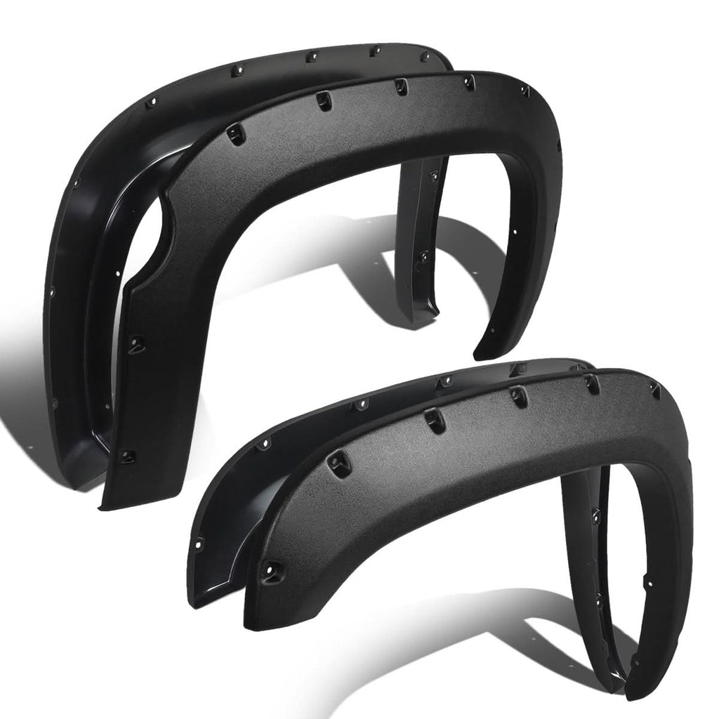 07-13 Chevrolet Silverado 1500 Pocket-Riveted Style Wheel Flares