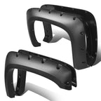 07-14 Chevrolet Silverado Pocket-Riveted Style Wheel Flares - Textured