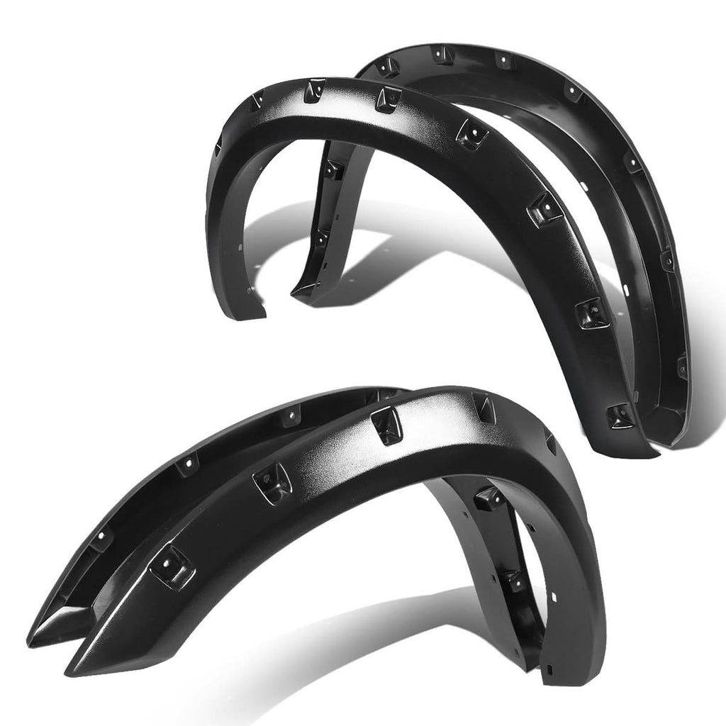 09-17 Dodge Ram 1500 Pocket-Riveted Style Wheel Flares - Textured