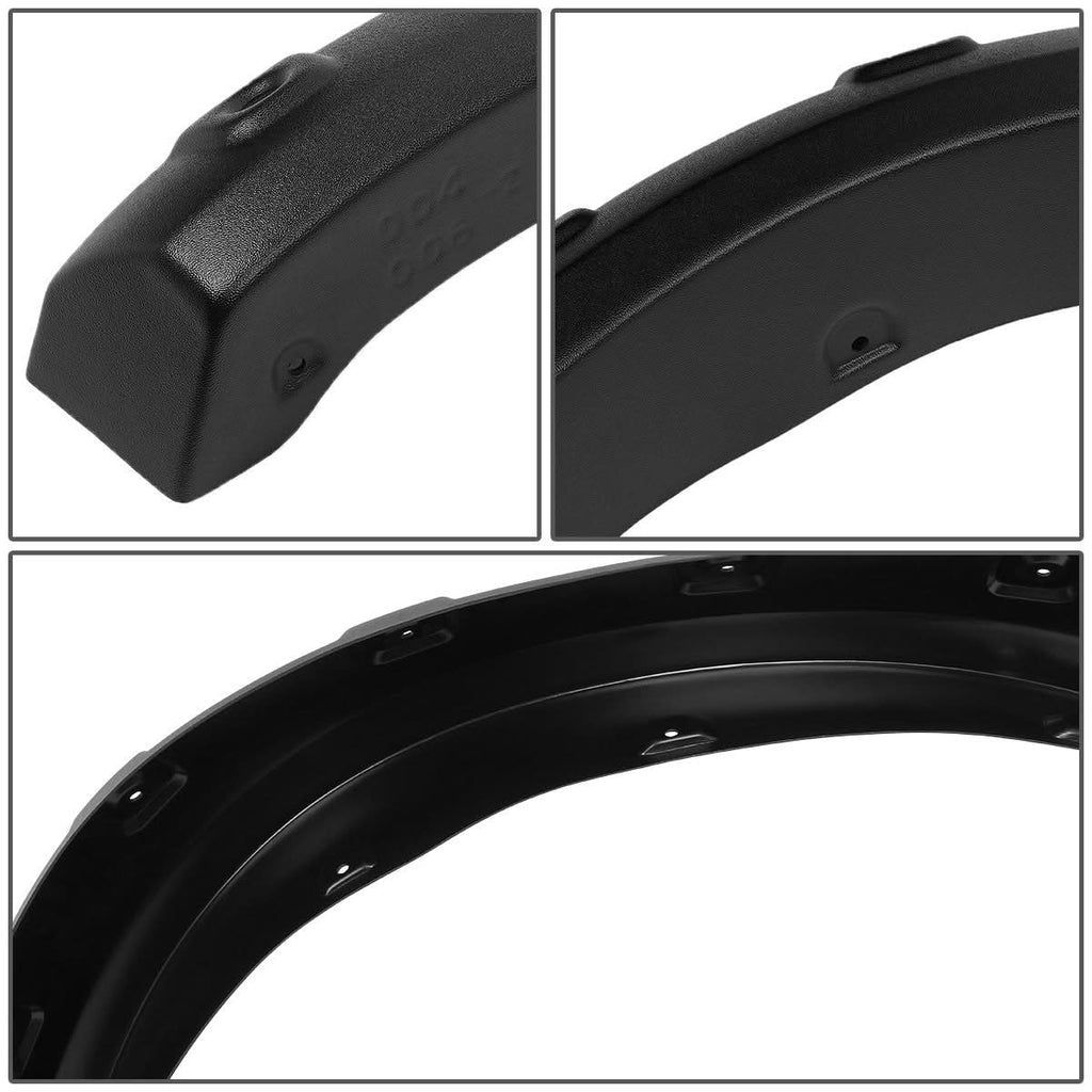 2010-2017 Dodge Ram 2500/3500 Pocket-Riveted Wheel Flares Dually