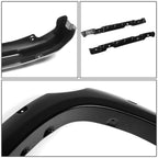 14-17 Toyota Tundra Pocket-Riveted Style Wheel Flares - Textured Black