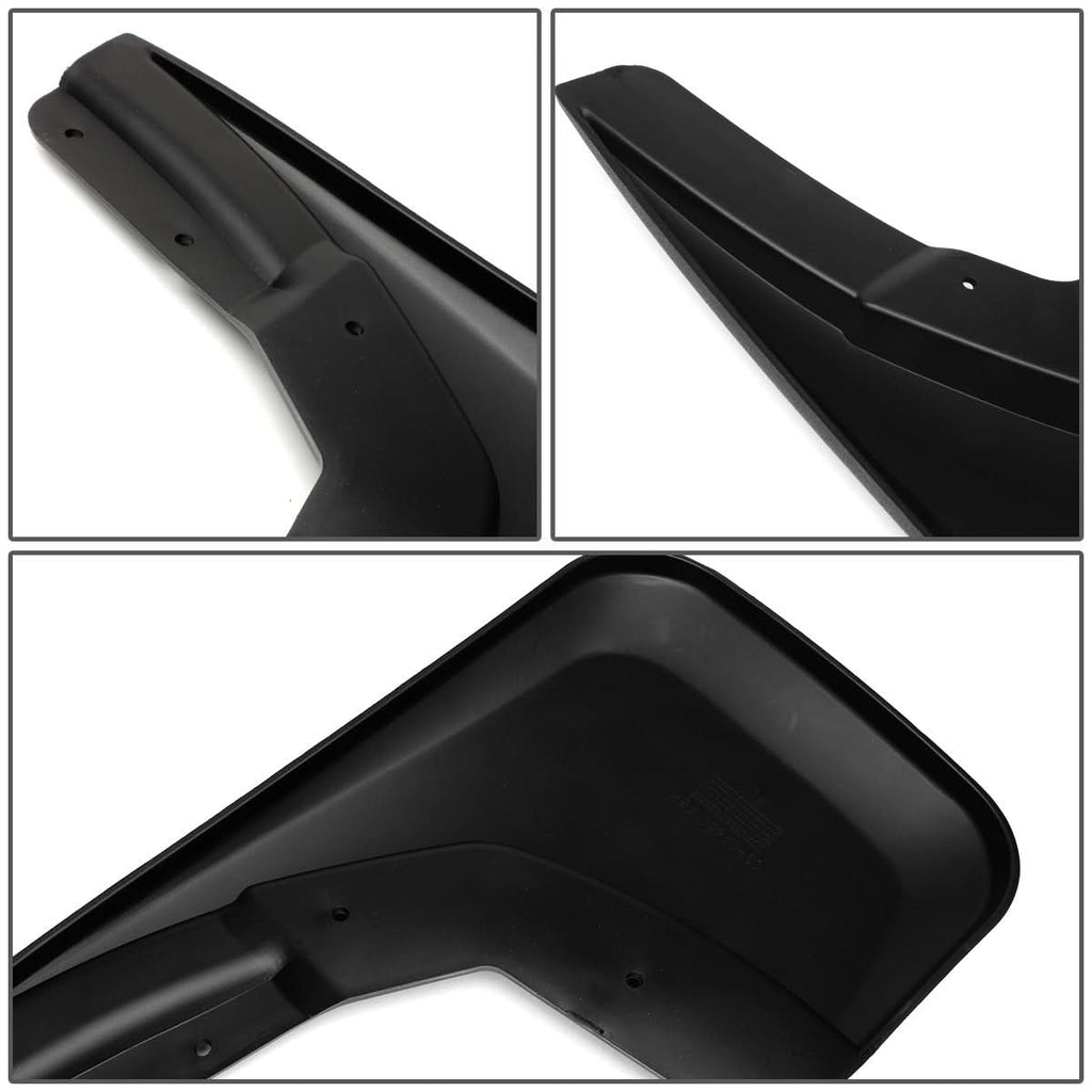2005-2015 Toyota Tacoma Mud Guard Flaps Set - Matte Black