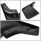 2004-2014 Ford F-150 Mud Guard Flaps 4PC Set Matte Black