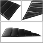2008-2019 Dodge Challenger Side Window Louvers - 2 Piece