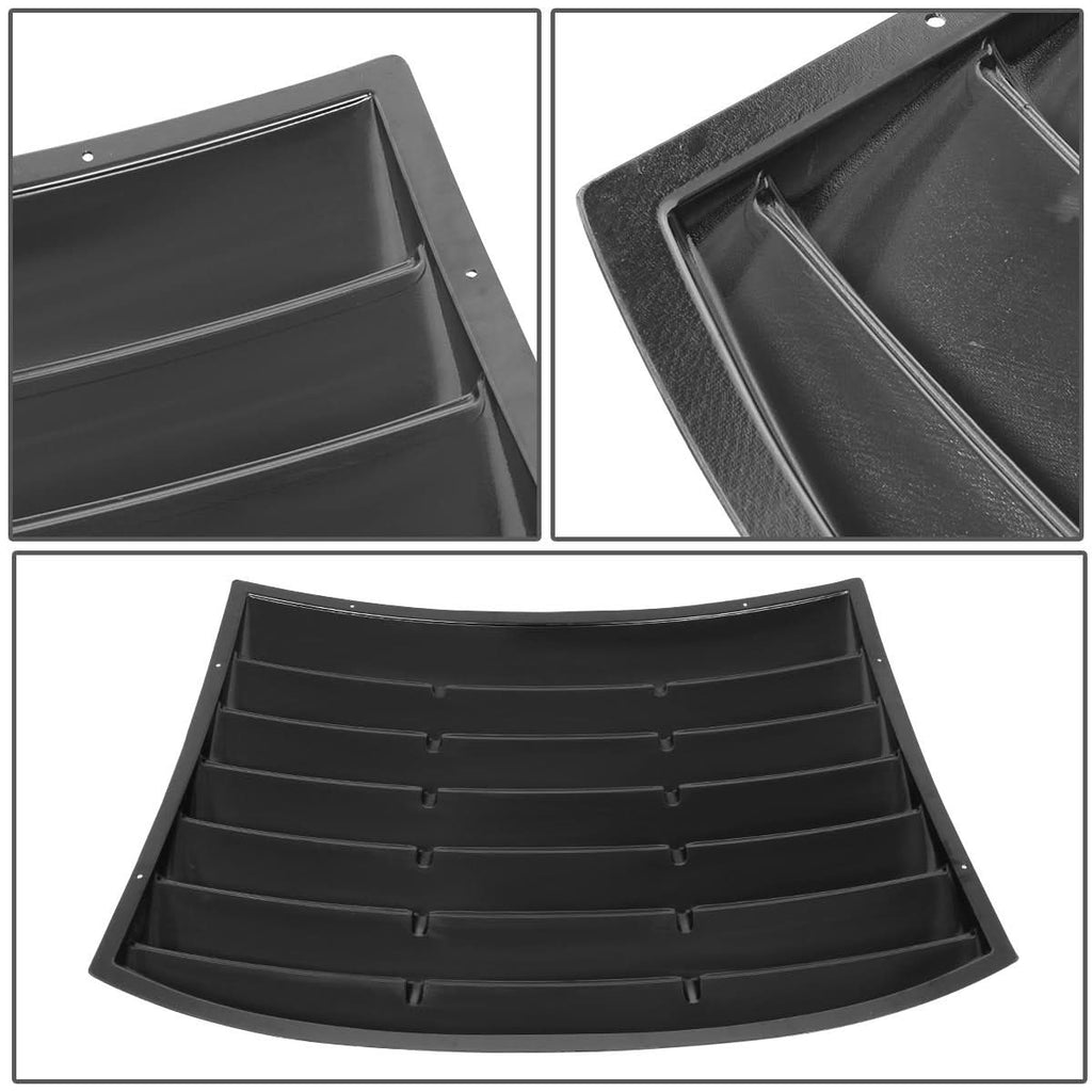 2006-2010 Dodge Charger Rear Window Louver - 1PC Black