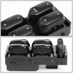 2000-2007 Ford Taurus Power Window Switch - Driver Side Black