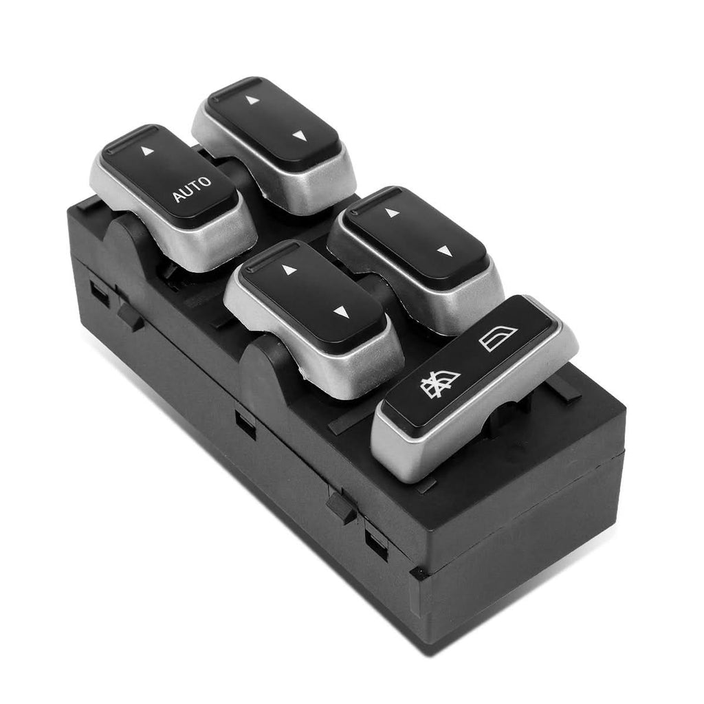 03-08 Lincoln Town Car Power Window Switch Driver Side Black