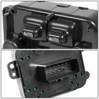 2005-2007 Jeep Liberty Power Window Switch - Driver Side Black