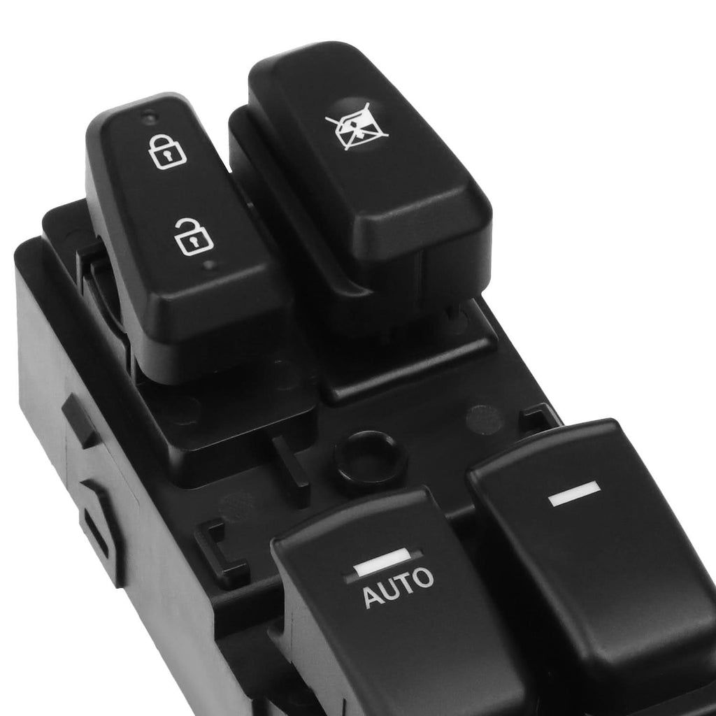 2011-2015 Hyundai Sonata Driver Side Power Window Switch - Black