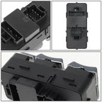01-05 Pontiac Aztek Driver Side Power Window Switch - Black