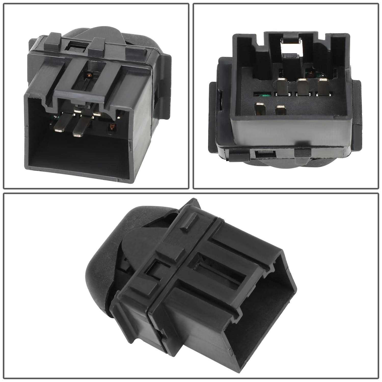2003-2008 Ford Crown Victoria Power Window Switch Rear Side Black