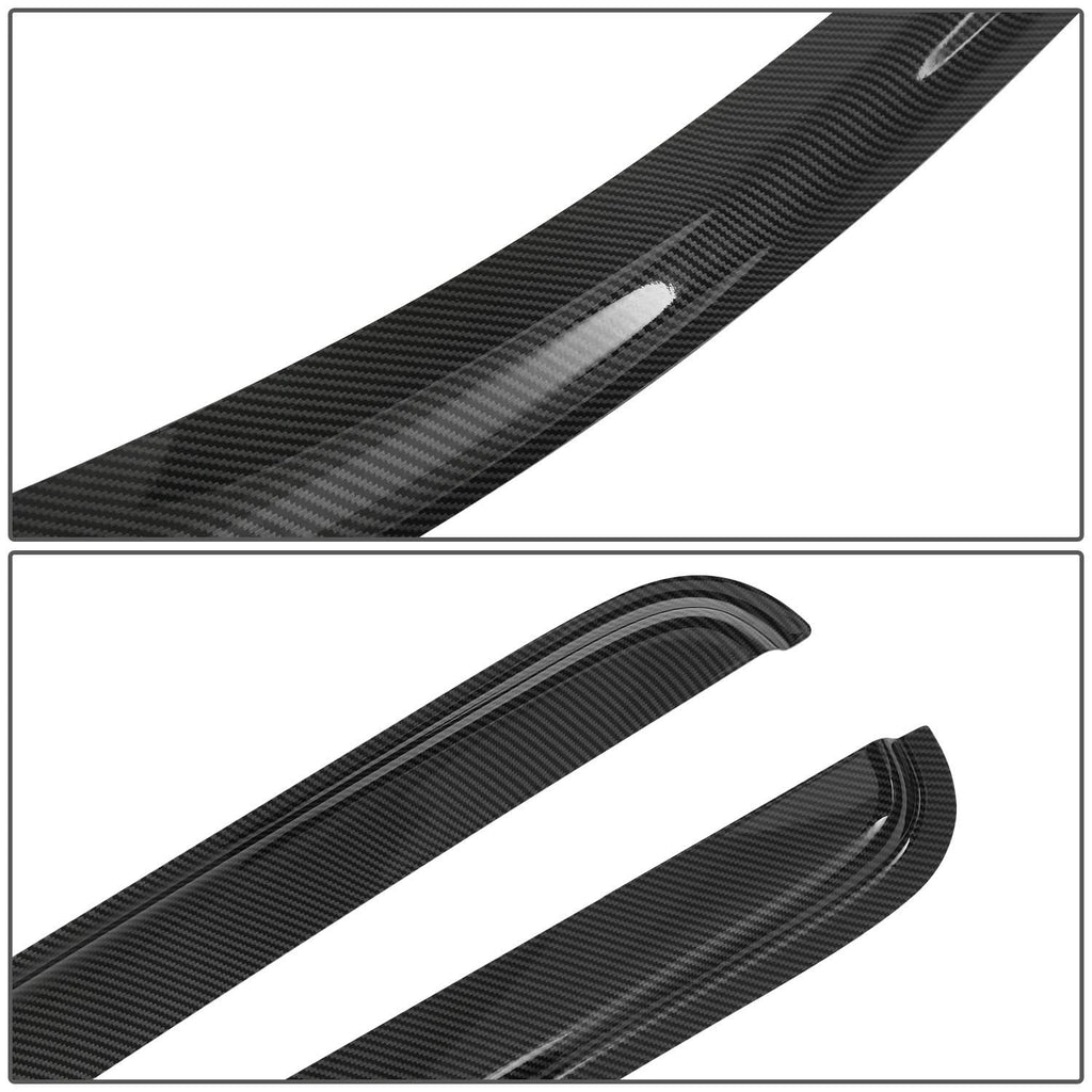 04-09 Dodge Durango Carbon Fiber Pattern Window Visors 4PCS Black