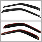 1997-2003 Ford F-150 Window Visors Standard Cab 2PCS Smoke
