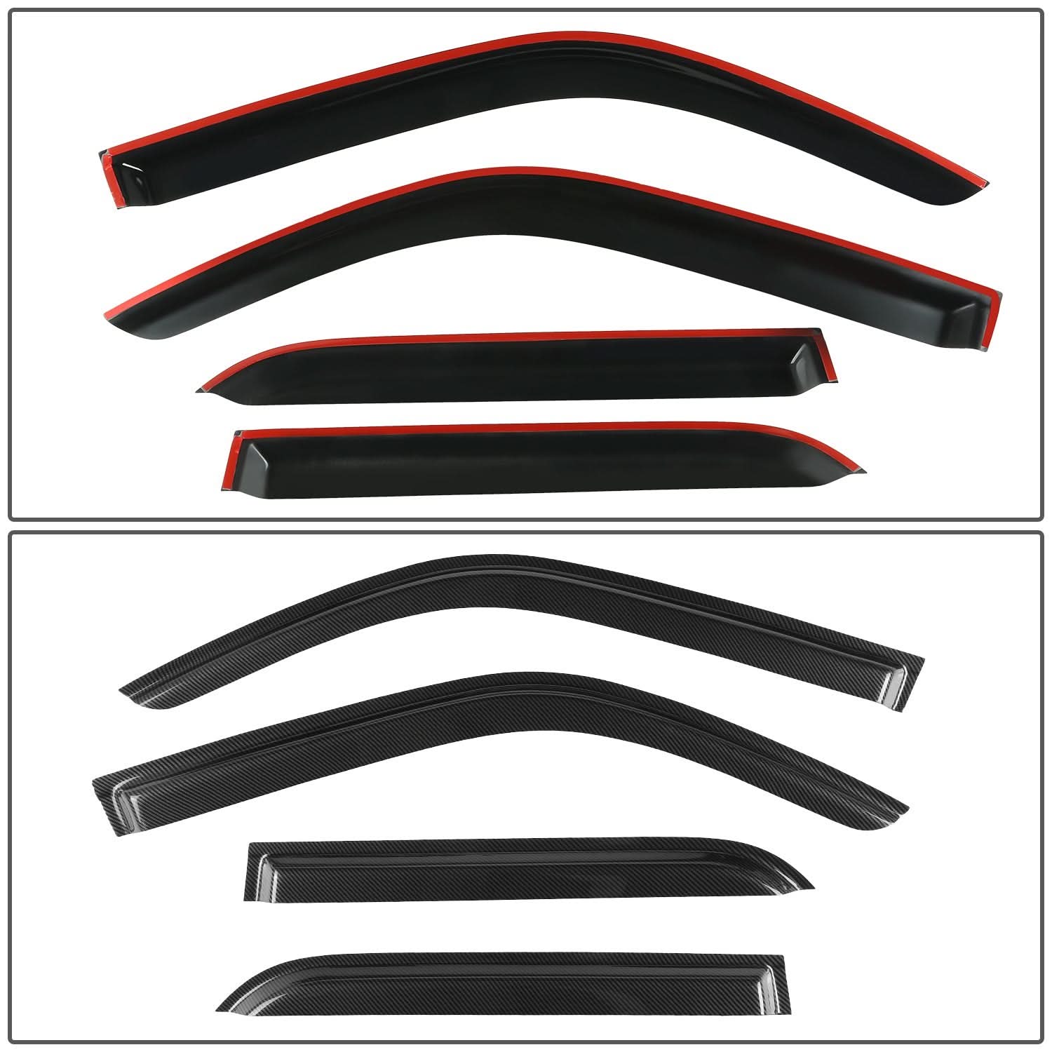 1996-2002 Toyota 4Runner Smoke Window Visors 4PCS