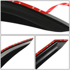02-06 Toyota Camry Carbon Fiber Pattern Window Visors 4PC
