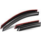2010-2013 Mazda 3 Carbon Fiber Pattern Window Visors 4PCS