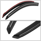 2005-2009 Scion TC Dark Smoke Window Visors 2PCS