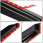 10-13 Kia Soul Carbon Fiber Pattern Window Visors 4PCS