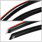2010-2017 Chevrolet Equinox Smoke Window Visors 4PCS