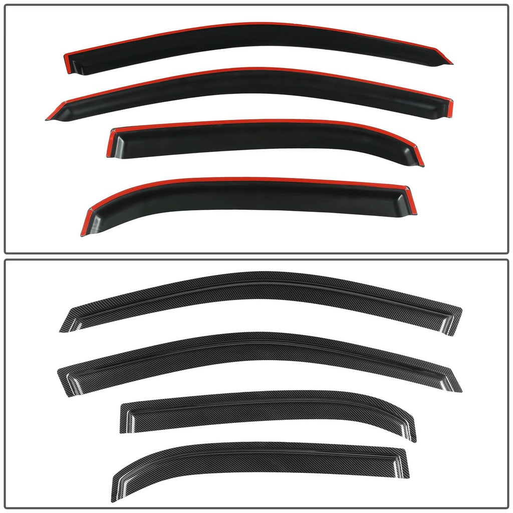 2010-2017 Chevrolet Equinox Smoke Window Visors 4PCS