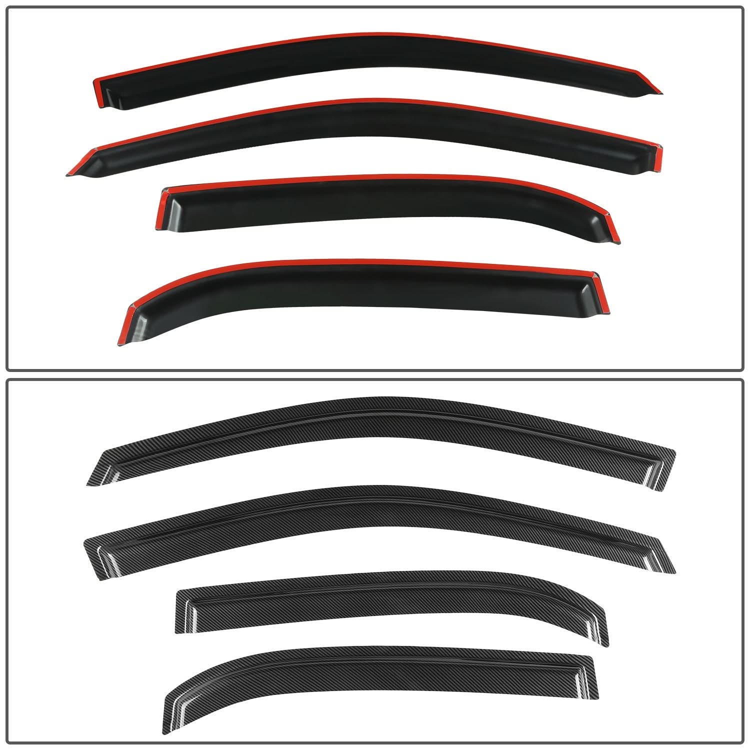 2010-2017 Chevrolet Equinox Smoke Window Visors 4PCS