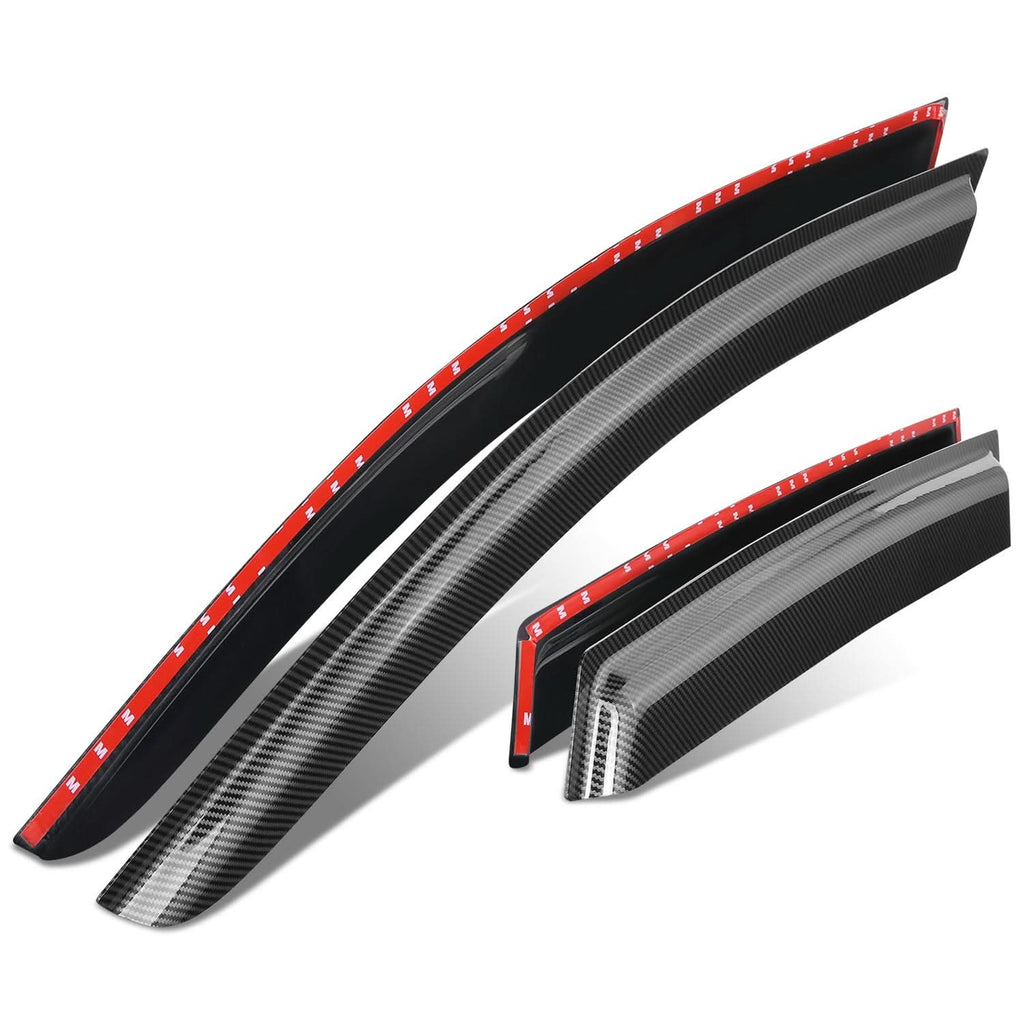 2007-2012 Dodge Caliber Smoke Window Visors 4PCS