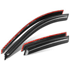 03-08 Toyota Matrix Carbon Fiber Pattern Window Visors 4pc Set