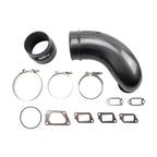Wehrli 11-16 Duramax LML 5 in. Intake Horn - Semi-Gloss Black