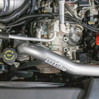 Wehrli 01-05 Chevy 6.6L LB7/LLY Duramax Thermostat Housing & Upper Coolant Pipe Kit - Bengal Silver