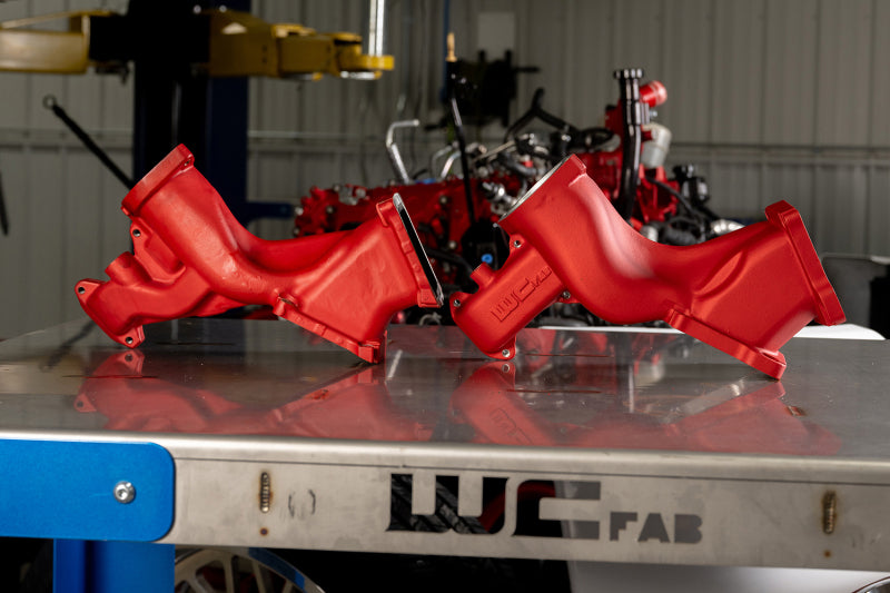 Wehrli 11-16 Chevrolet 6.6L LML Duramax High Flow Y-Bridge Kit - Sparkle Bomber Orange