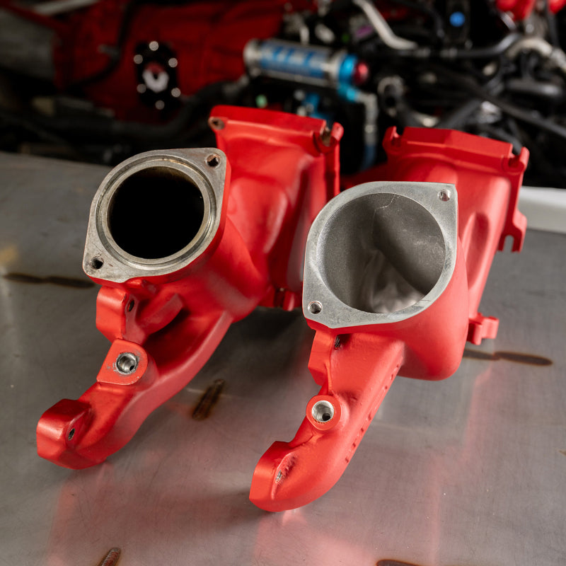 Wehrli 11-16 Chevrolet 6.6L LML Duramax High Flow Y-Bridge Kit - Sparkle Bomber Orange