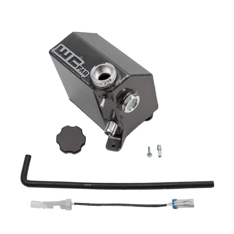 Wehrli 17-19 L5P / 2019+ L5D Duramax OEM Placement Coolant Tank Kit - Fine Texture Black
