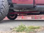 Wehrli 99-10 Ford / 94-22 RAM Univ RCLB/CCSB/ECSB 60in. Traction Bar Kit - WCFab Red