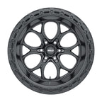 Weld Off-Road W108 20X9 Ledge 6X135 ET00 BS5.00 Satin Black / Black Ring 87.1