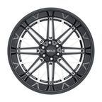 Weld Off-Road W145 22X12 Cascade 8X165.1 ET-44 BS4.75 Gloss Black MIL 125.1