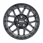 Weld Off-Road W902 17X9.0 Cinch Beadlock 5X127 5X139.7 ET-12 BS4.50 Gloss Black MIL 87.1