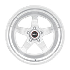 Weld S105 20x8 Ventura 5x127 ET00 BS4.50 Gloss Silver MACH DIA 78.1