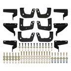 Westin 07-18 Jeep Wrangler JK Unlimited Outlaw Drop Nerf Step Bars - Textured Black