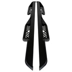 Westin 07-18 Jeep Wrangler JK Unlimited Outlaw Drop Nerf Step Bars - Textured Black