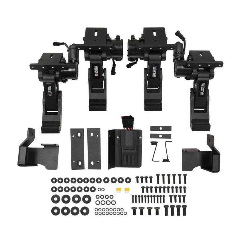 Westin 07-18 Jeep Wrangler JK Unlimited Pro-e Electric Running Boards - Textured Black