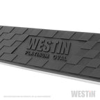 Westin 19-22 Chev/GMC Silverado/Sierra 1500 DC (No 2019 Ltd) Platinum 4 Oval Nerf Step Bars - Blk