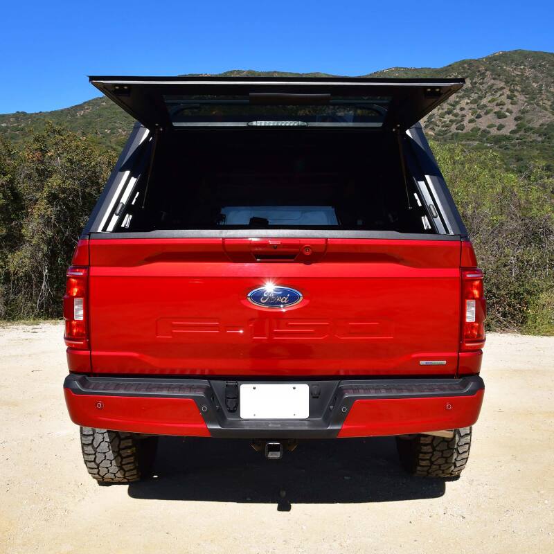 Westin 19-23 Ford Ranger CC 5ft. Bed EXP Truck Cap - Black (Box 1 ONLY)