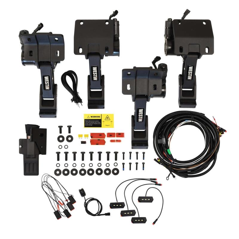 Westin 19-24 Ford Ranger SuperCrew Pro-e Electric Running Boards - Textured Black